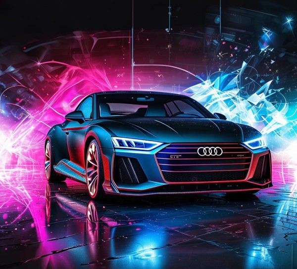 奥迪黑科技动态壁纸，科技与时尚的完美结合